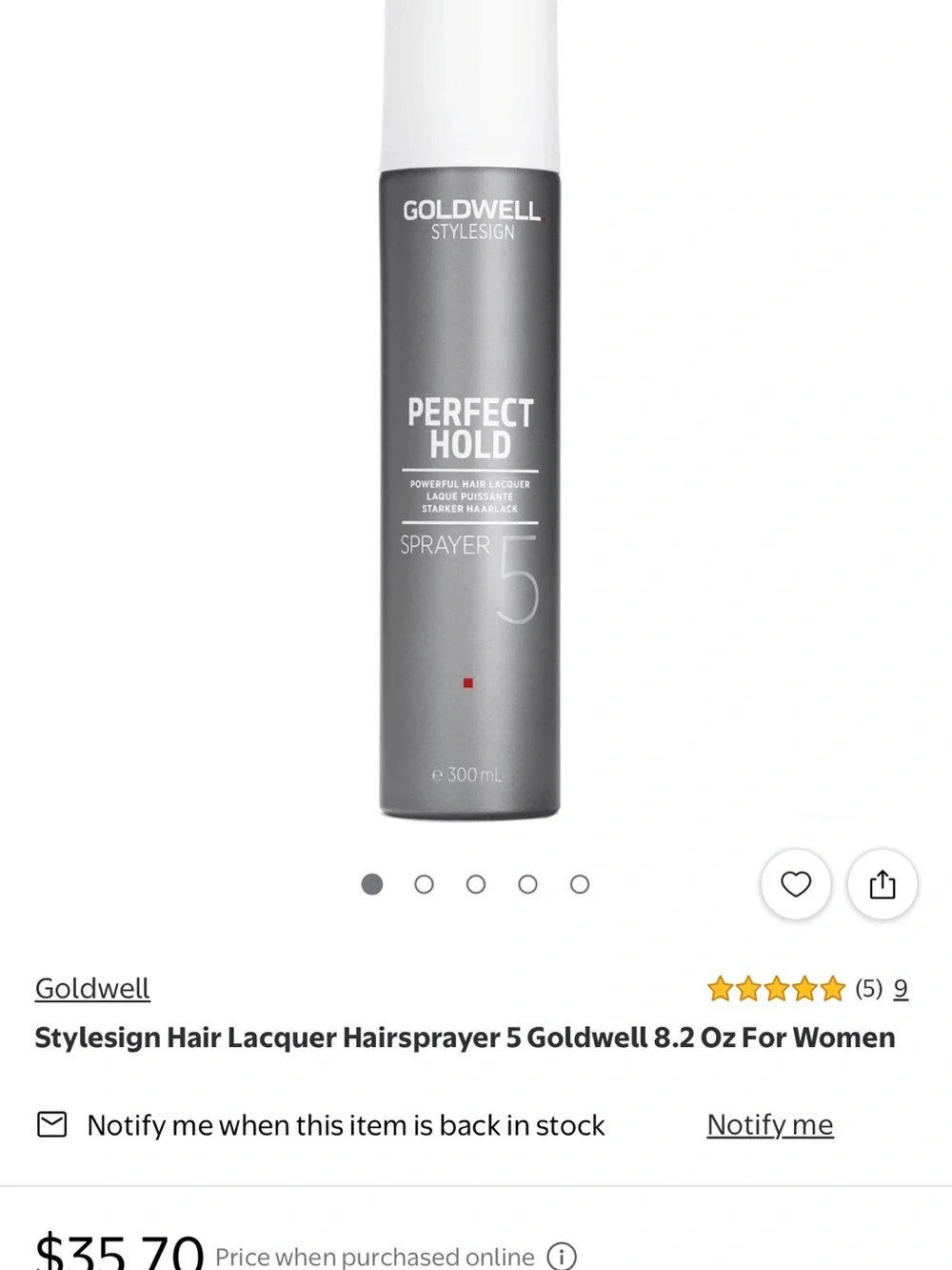 Goldwell stylesign perfect